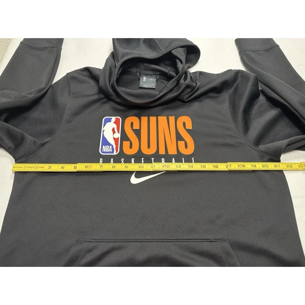 Nike Dri-Fit NBA Phoenix Suns Spotlight Practice Performance Hoodie Medium Black